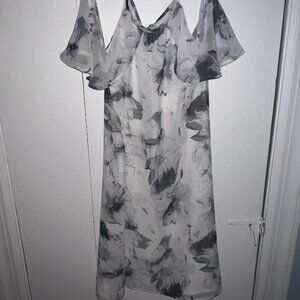 Kimchi Blue Cold Shoulder Floral Dress, size M